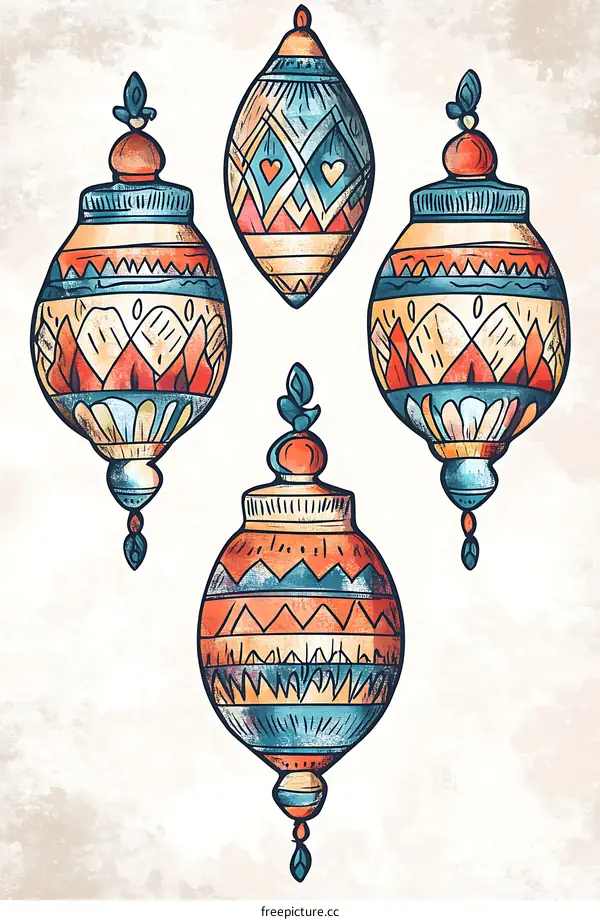 Ornamental Christmas Ornament Decorations