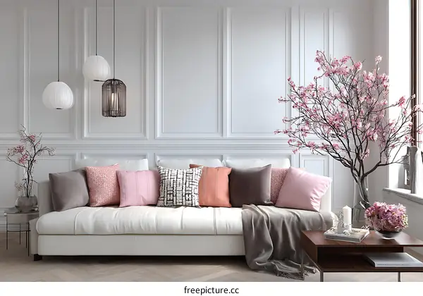 Modern Cozy Living Room Interior Design