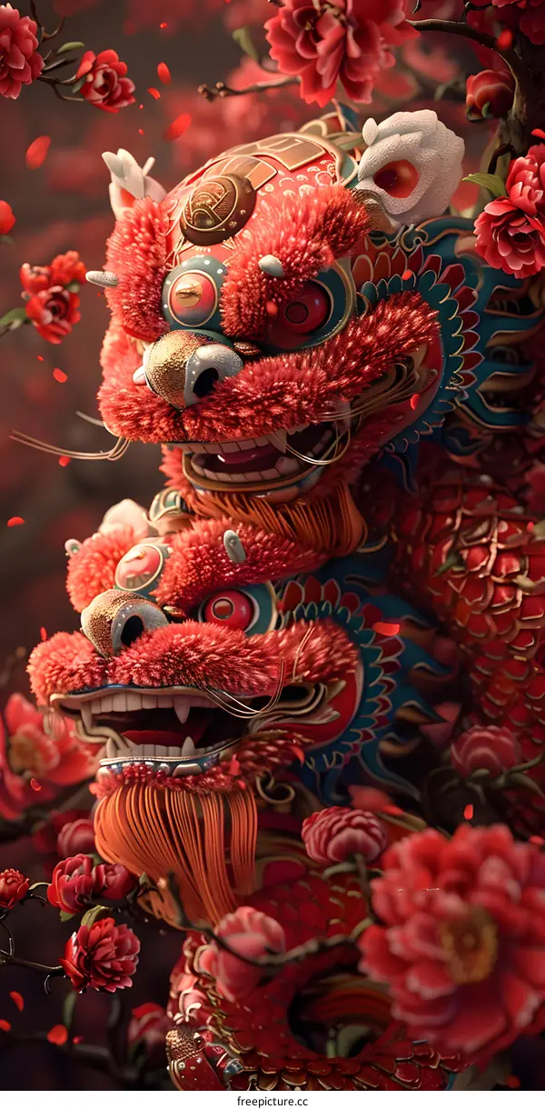 Lion dance