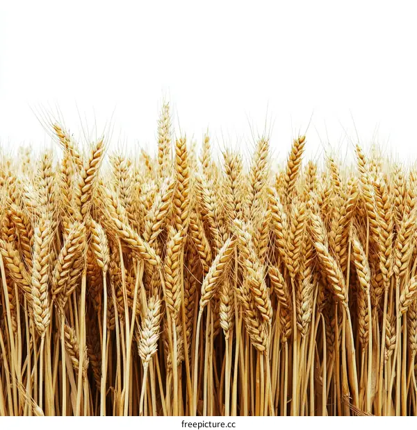 Golden Wheat Field  Background Image