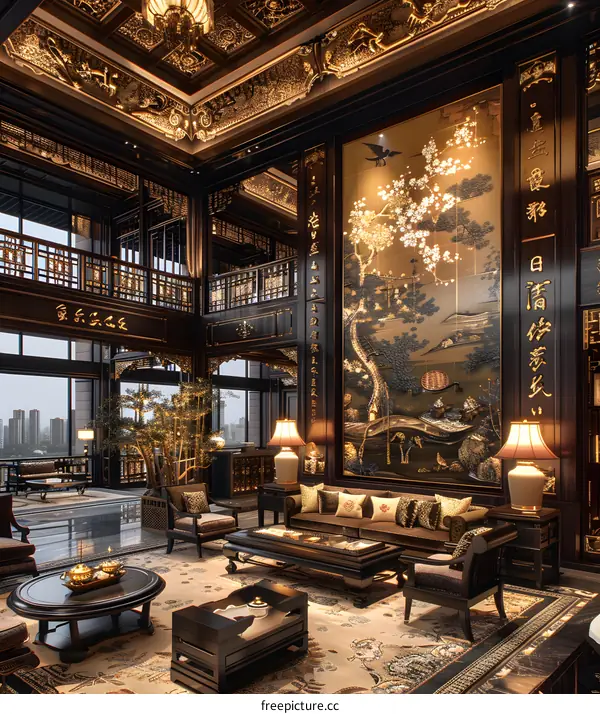 Luxurious Chinese Style Interior Design