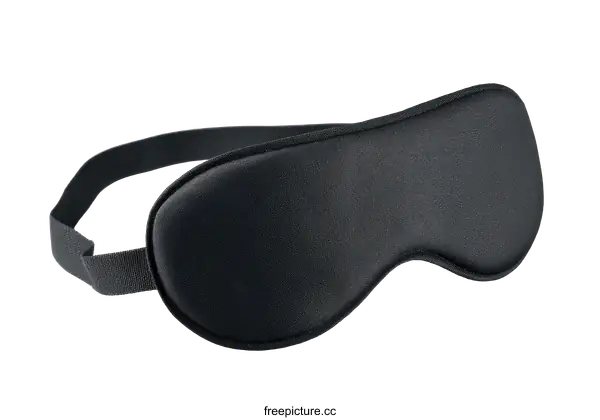 [Transparent Background PNG]Black Eye Mask for Sleeping Comfort
