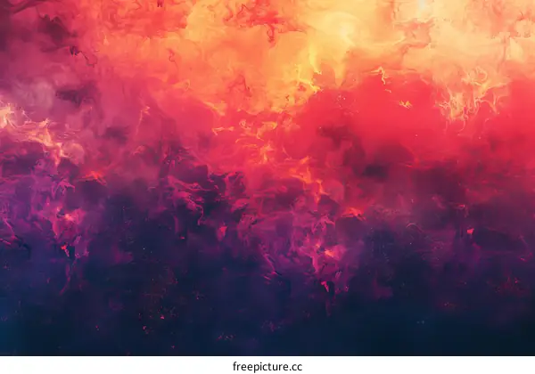 Mesmerizing Abstract Expressionism with Vibrant Hues