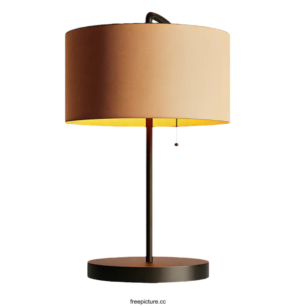 [Transparent Background PNG]Modern Minimalist Table Lamp Design