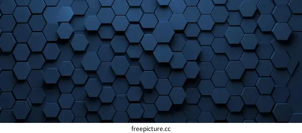 Abstract Geometric Hexagon Pattern Background