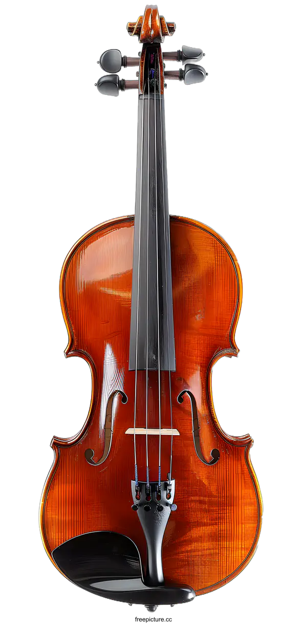 [Transparent Background PNG]violin on white background