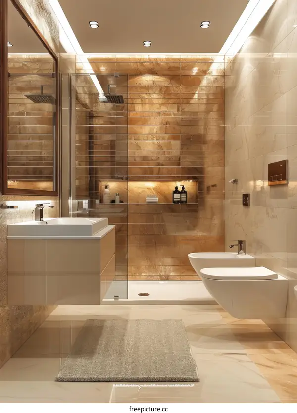 Modern Luxury Bathroom Interior Design