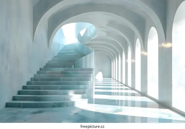 Stairway to Heaven: Ice Cave Architecture