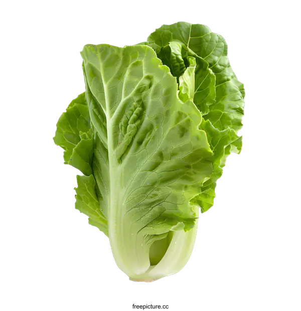 [Transparent Background PNG]Fresh Green Bok Choy Vegetable Isolated on White Background