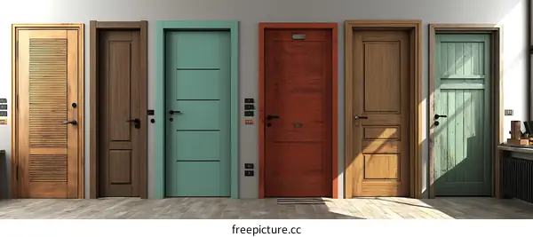 Collection of Modern Wooden Interior Doors