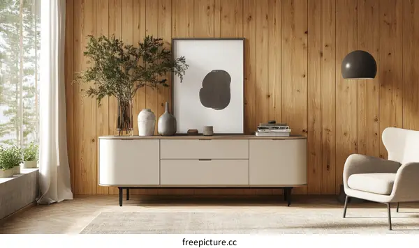 Modern Scandinavian Living Room Interior Design