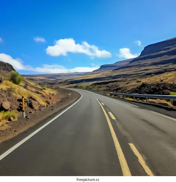 The road is long and winding