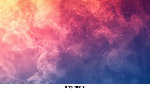 Seven Colorful Smoke Backgrounds