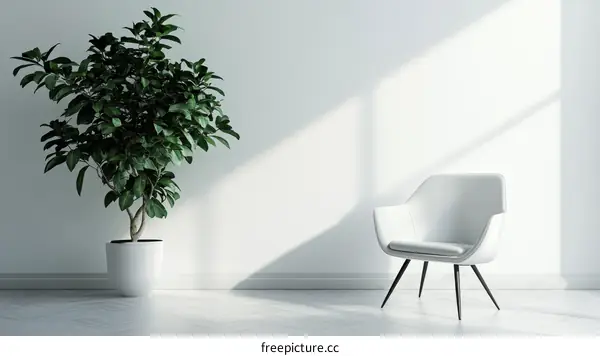 Modern Minimalist Living Room Interior Design