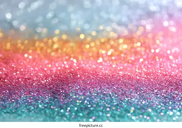 Colorful Sparkling Glitter Background