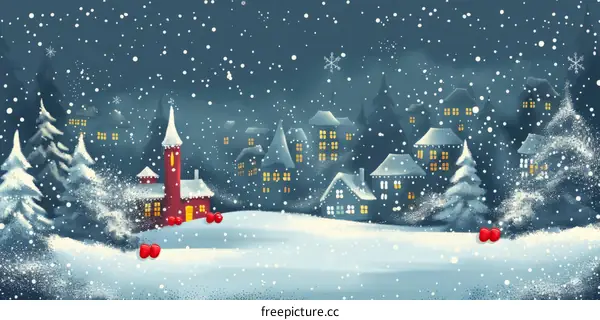 Winter Wonderland Village