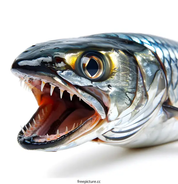 Fish Head with Open Mouth