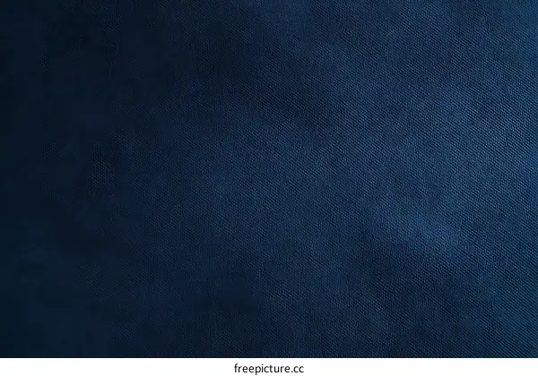 Dark Blue Fabric Texture Close Up