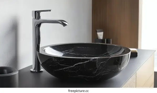 Modern Bathroom Sink with Vessel Basin