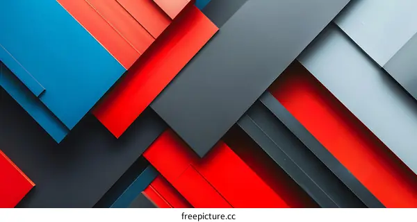Abstract Geometric Shapes Background