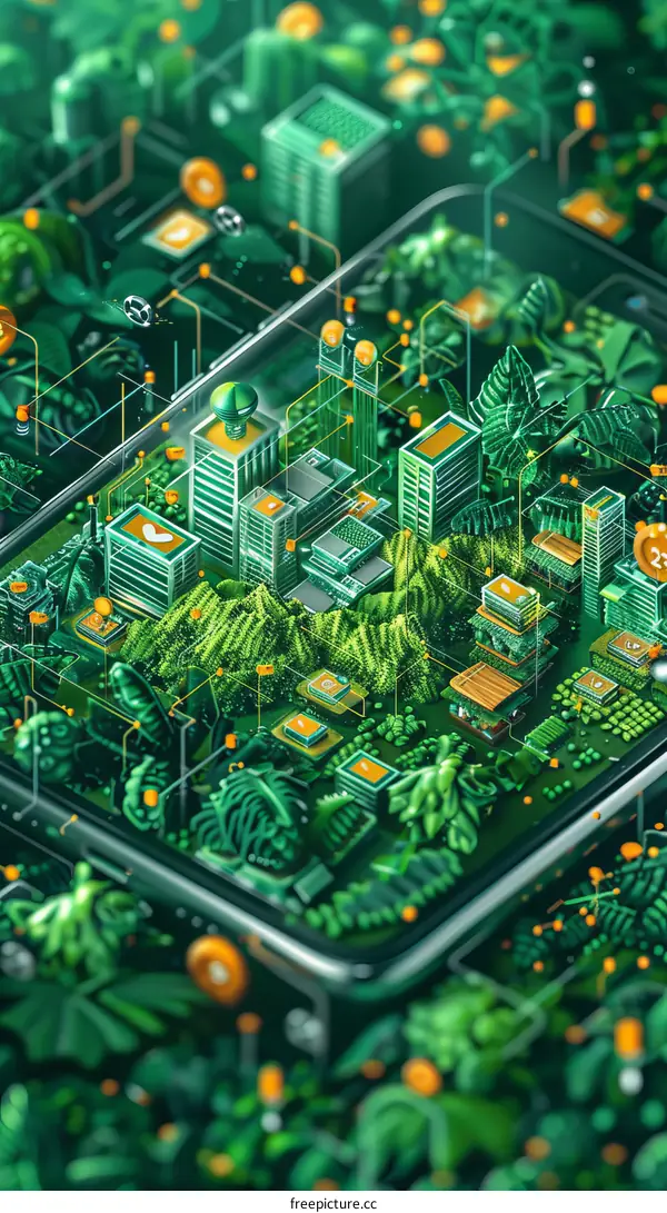 Modern Smart Eco-City