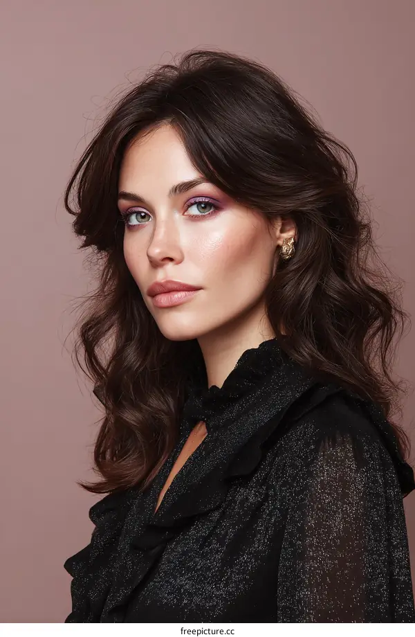 Elegant Woman Fashion Portrait