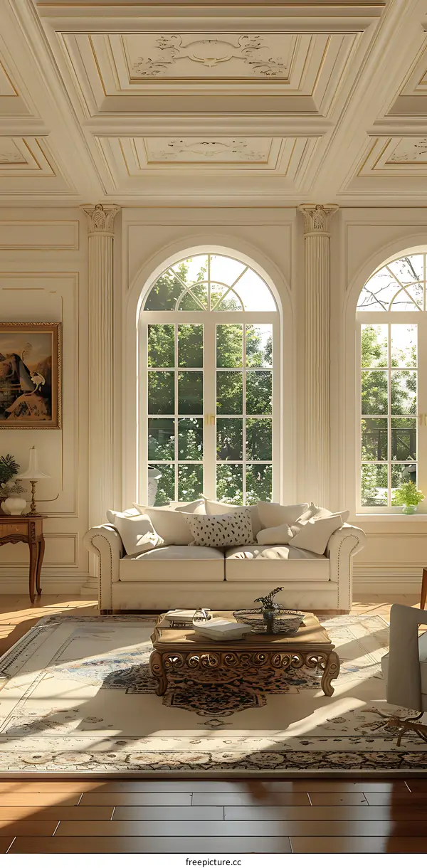 European-style living room
