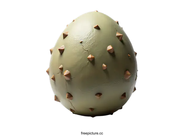 [Transparent Background PNG]Decorative Dragon Egg with Spikes