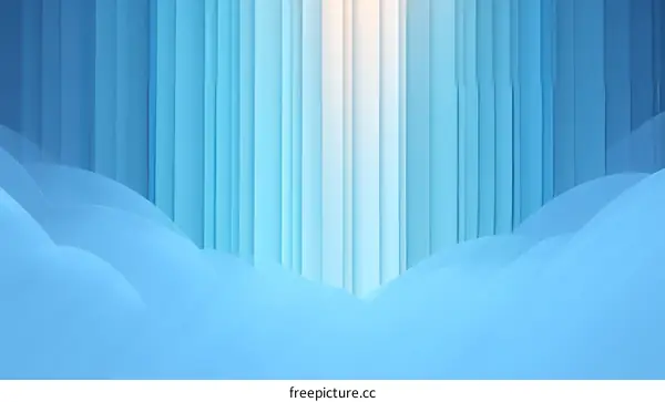 Abstract Light Blue Gradient Background Design