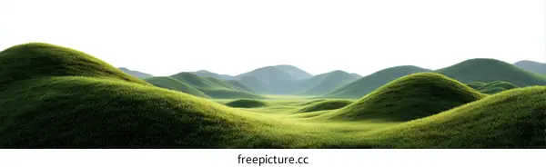 Rolling Hills Landscape Painting