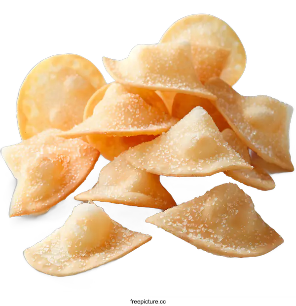 [Transparent Background PNG]A Pile of Delicious Sugar Cookies