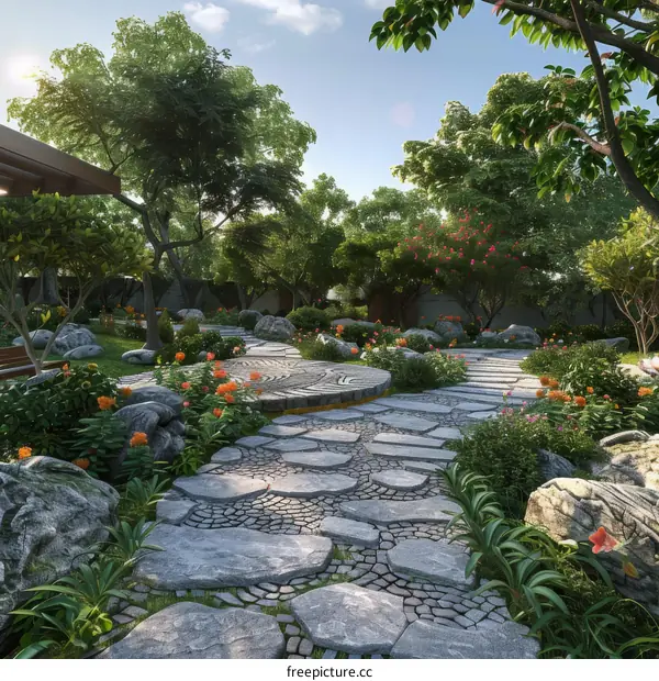 Landscape Design Renderings for Gardens