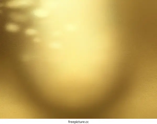 Golden Background with Soft Shadows