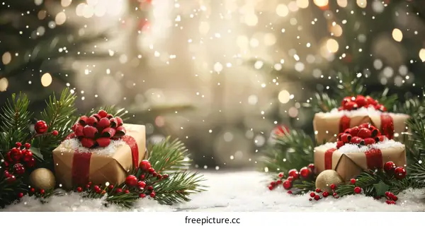 Christmas Presents under the Christmas Tree