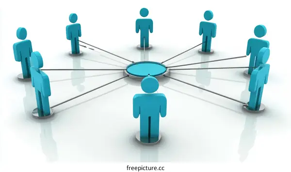 Teamwork and Collaboration Illustration