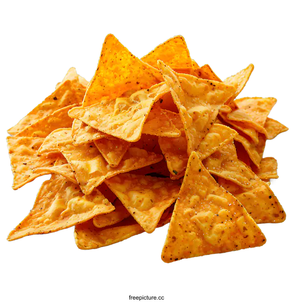 [Transparent Background PNG]A pile of Doritos tortilla chips