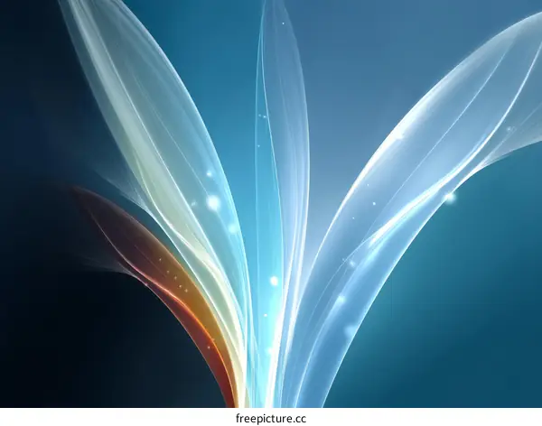 Abstract Light Design Background Illustration