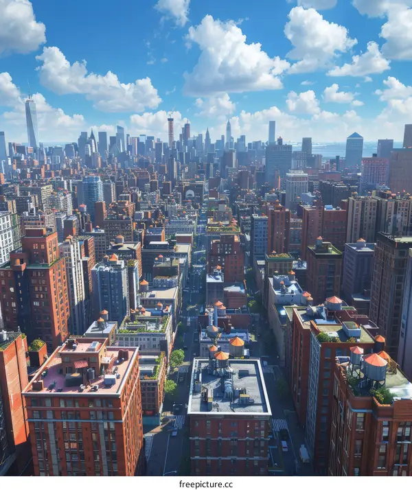 New York City Skyline: A Majestic Metropolis