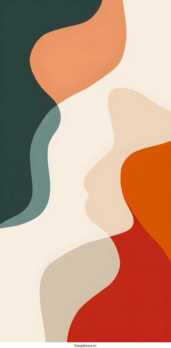 Abstract Shapes in Pastel Colors