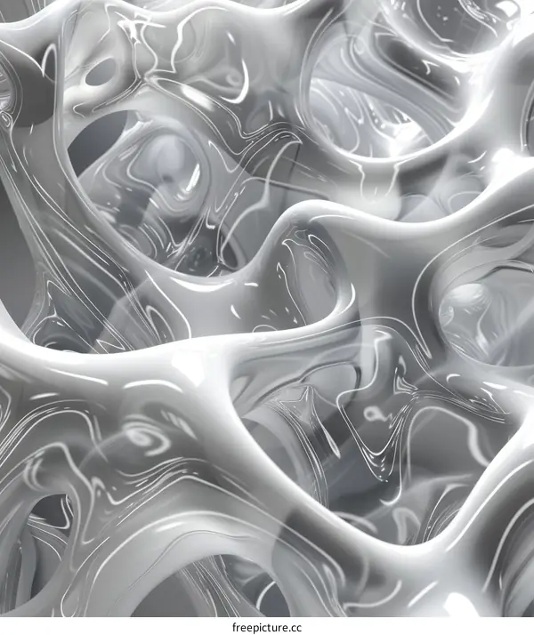 White Organic Structure