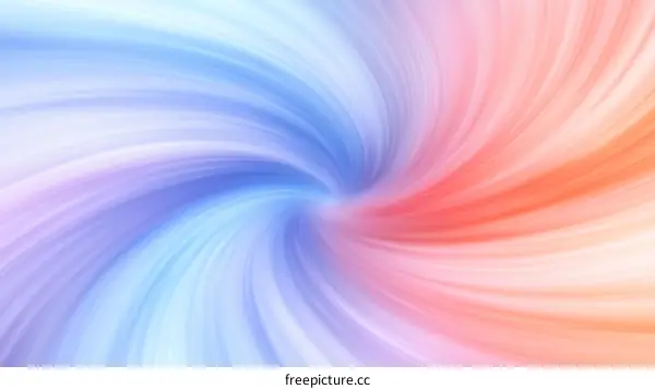 Abstract Colorful Swirling Lines Background