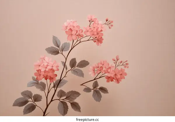 Delicate Blossoms in Pastel Hues