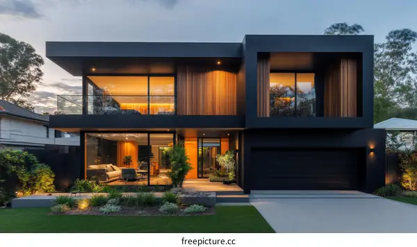 Modern House Exterior Design with Contemporary Architecture