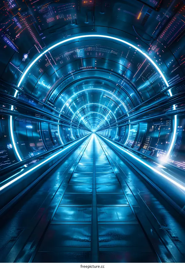Futuristic Tunnel Technology