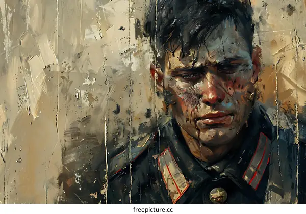 Portrait of a Young Soldier