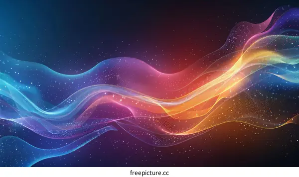 Colorful Light Waves