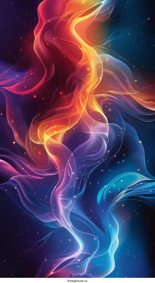 Ethereal Smoke Abstract