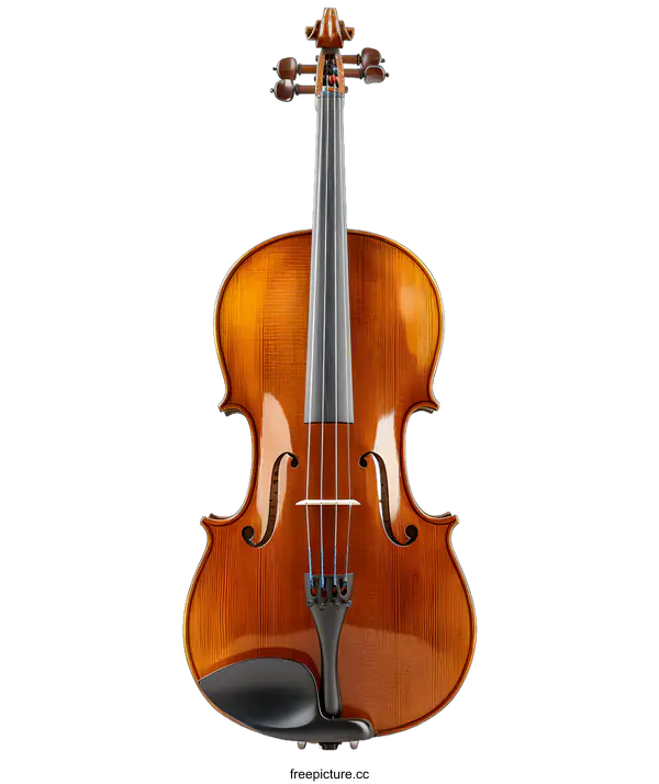 [Transparent Background PNG]violin front view
