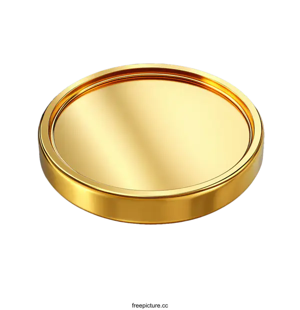 [Transparent Background PNG]Gold Coin Illustration