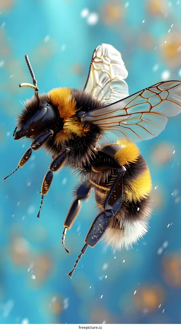 Bumblebee in Flight